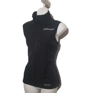 Marmot Tempo Vest Sz Small Nwt Zip up Headphone Port Water repellent